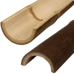 Demi-coques de bambou Java Ø 7-9 cm