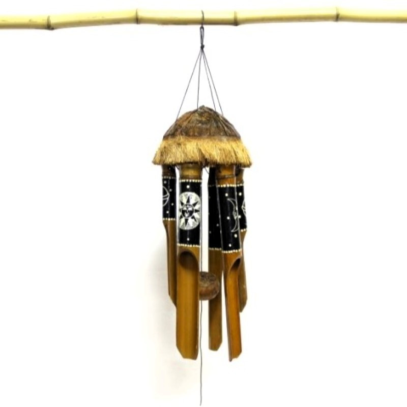 Bambus-Windspiel