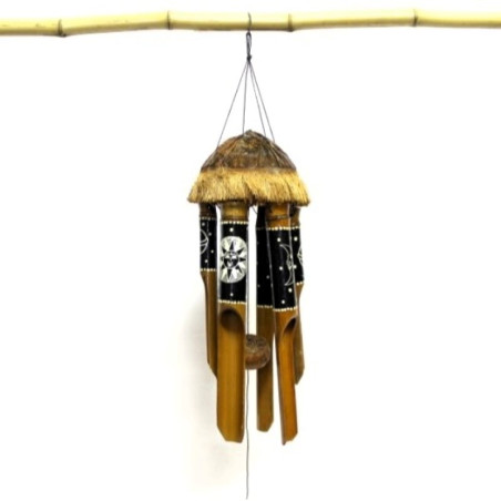 Bambus-Windspiel