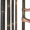 Tube en bambou noir Java Ø 6–7 cm – tube en bambou brun foncé d’Indonésie