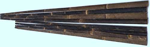 Bambusleisten bis 3 Meter